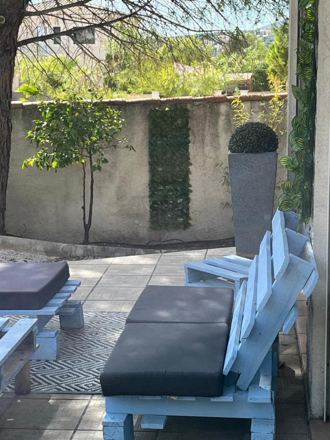 Le Bonheur Avec Piscine Et Jardin Villa Cassis Exterior photo