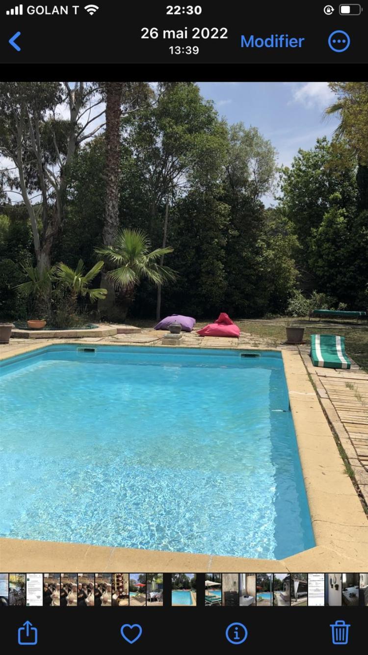 Le Bonheur Avec Piscine Et Jardin Villa Cassis Exterior photo